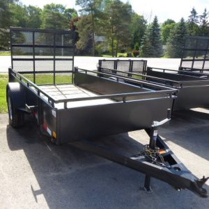 2026 Canada Trailer 5x10, Stand-up Ramp
