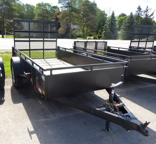 2026 Canada Trailer 5x10, Stand-up Ramp
