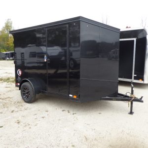 2026 6x10 United Ramp Door- Black-Out Package (4530)