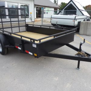 2026 Canada Trailer 6x10, Stand-Up Ramp