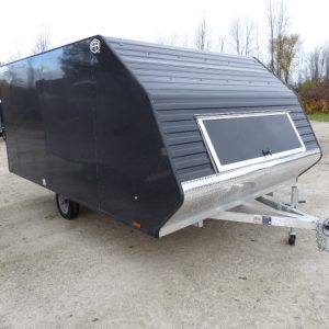 2026 8x13 Lighting Avalanche Snowmobile Trailer (1801)