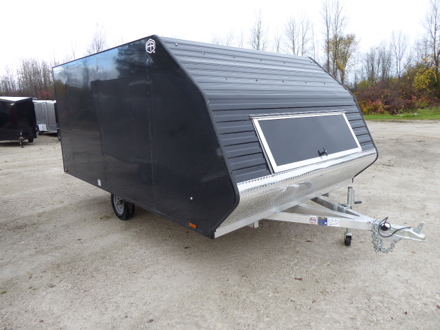 2026 8x13 Lighting Avalanche Snowmobile Trailer (1801)