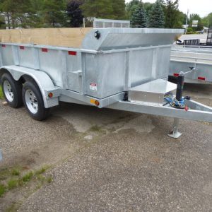 2026 Canada Trailer 6x10 Dump Galvanized