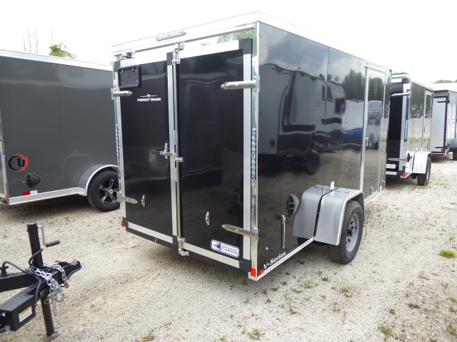 2026 Continental VHW 6x12 Barn Door (7871) - Image 2