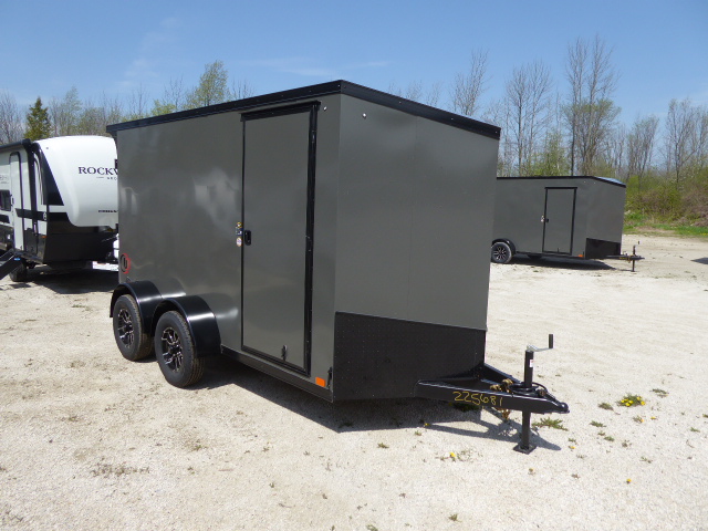 2026 United UJ 6x12 (5681) Ramp Door- Blackout Package