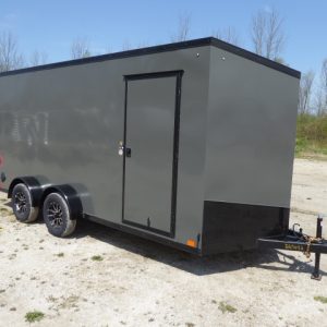 2026 United UJ 7x16 (5682) Ramp Door- Blackout Package