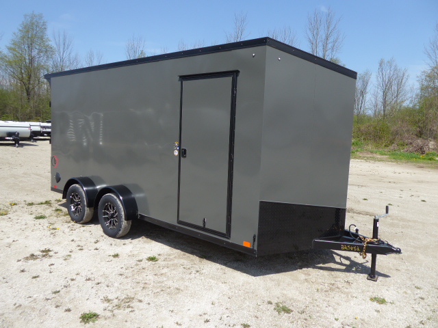 2026 United UJ 7x16 (5682) Ramp Door- Blackout Package
