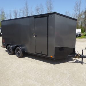 2026 United 7x16 UJS (5680) Blackout Package- Ramp Door