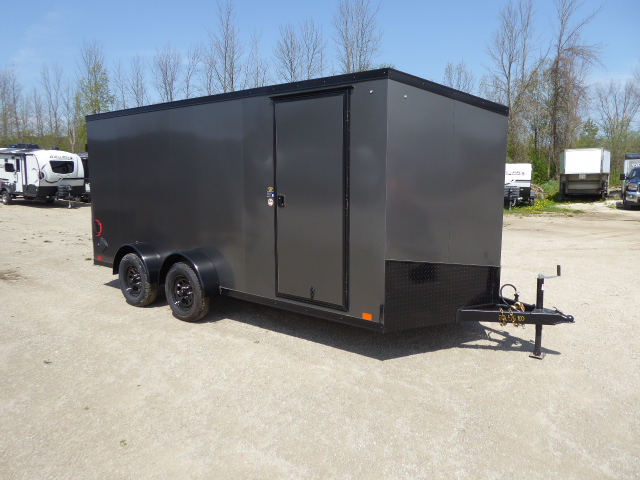 2026 United 7x16 UJS (5680) Blackout Package- Ramp Door