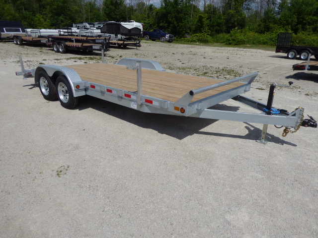 2027 Canada Trailer 7x18 Car Hauler- Galvanized
