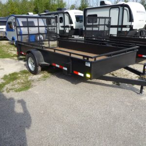 2027 Canada Trailer 6x12 UT Stand-up Ramp